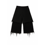 DOUBLE UP TWILL OVERSIZED SWEAT BOTTOMS