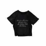 WE LOVE SINGLE STITCH T-SHIRT
